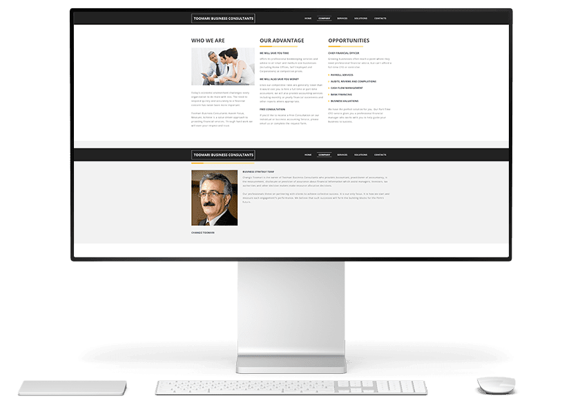 web design for accountant